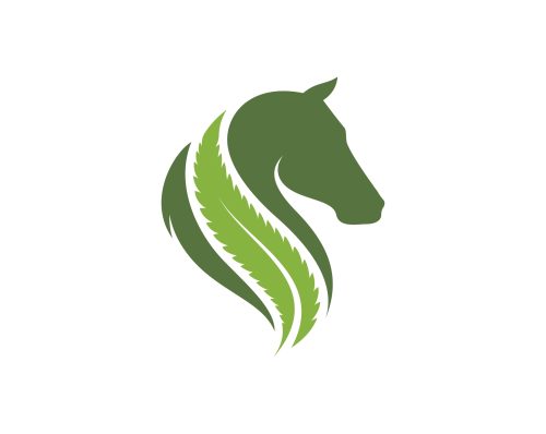 Using,The,Concept,Of,A,Horse’s,Head,And,Marijuana,Leaves