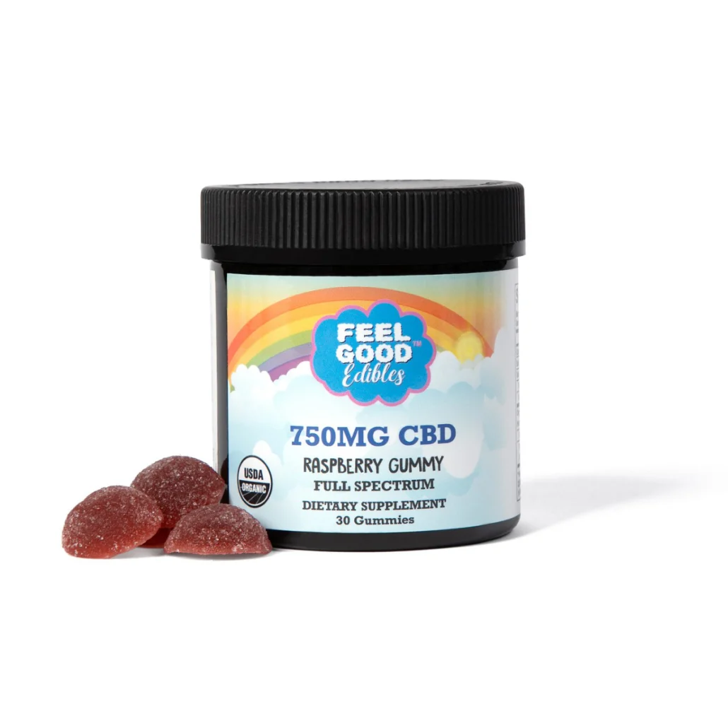 750MG Raspberry CBD Edible