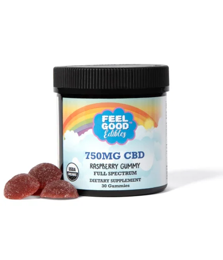 750MG Raspberry CBD Edible