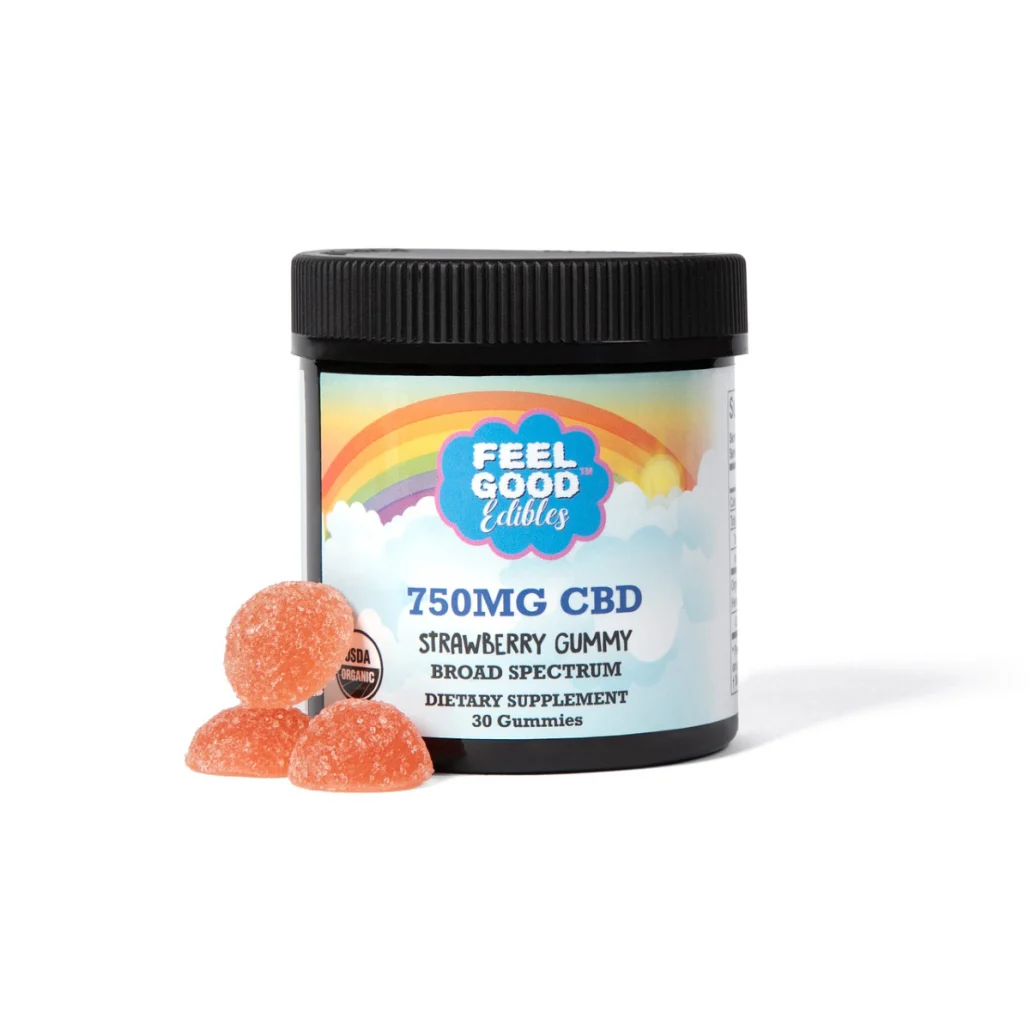 750MG Strawberry CBD Edible